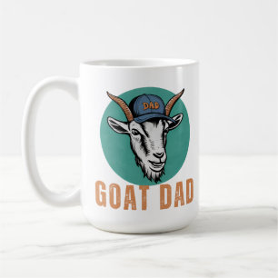 Funny Goat Vater Hat, Vintage Ziege Lover Kaffeetasse