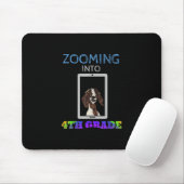 Funny Goat Virtual 4th Grader Zurück zur Schule 20 Mousepad (Mit Mouse)