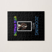 Funny Goat Virtual 4th Grader Zurück zur Schule 20 Puzzle (Horizontal)