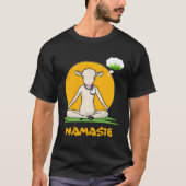 Funny Goat Yoga Gift -Yoga Goat on Mat-Cool Gesche T-Shirt (Vorderseite)