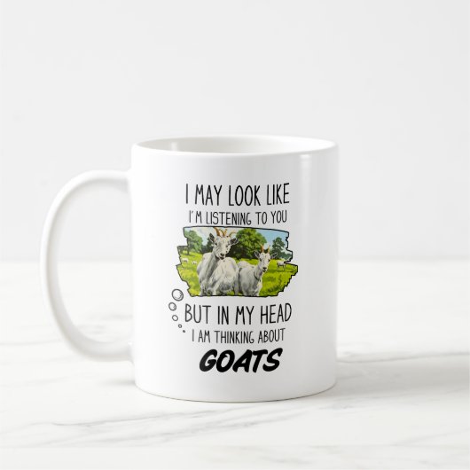 Funny Goats Lover Tasse (Links)