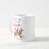 Funny Goats - Old Lady House Full Goats Kaffeetasse (Vorderseite Links)