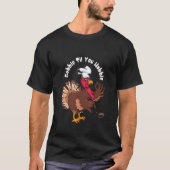 Funny Gobble Til You Wobble Türkei Koch T-Shirt (Vorderseite)