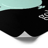 Funny Gobble Türkei Handschuh Medizin Nures Thanks Poster (Ecke)