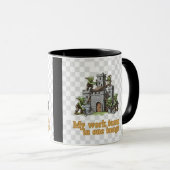 Funny Goblin Work Team Mug Tasse (VorderseiteRechts)