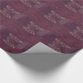 Funny God Bless kenya Hakuna Matata Giraffes wov Geschenkpapier (Ecke)