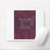 Funny God Bless kenya Hakuna Matata Giraffes wov Mousepad (Mit Mouse)