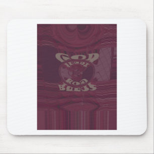 Funny God Bless kenya Hakuna Matata Giraffes wov Mousepad