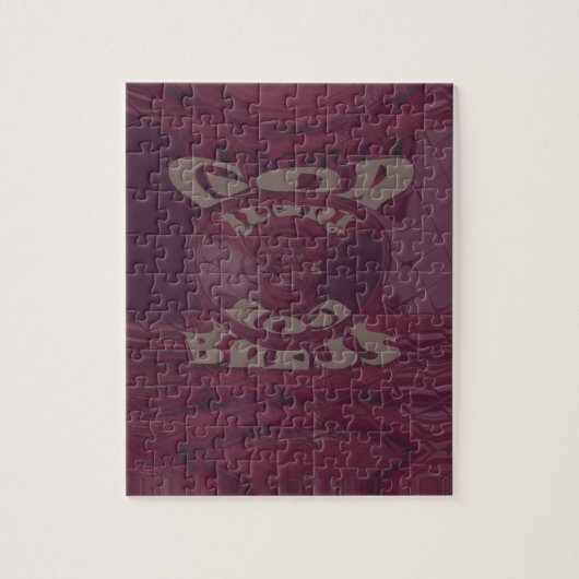 Funny God Bless kenya Hakuna Matata Giraffes wov Puzzle (Vertikal)