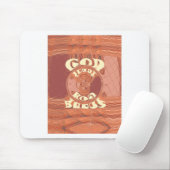 Funny God Bless You Golden kenya Hakuna Matata G Mousepad (Mit Mouse)