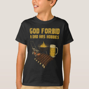Funny God Verhüte einem Vater hat Vintage Hobbies T-Shirt