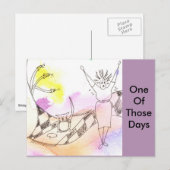 Funny Goddess Cat Gak 2 Postkarte (Vorne/Hinten)