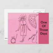 Funny Goddess Cat Gak Postkarte (Vorne/Hinten)