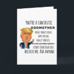 Funny Godmutter Birthday Bestes Geschenk Karte<br><div class="desc">Geschenke für Männer,  Frauen,  Jungen,  Kinder,  Paare und Gruppen. Ideal für Geburtstage,  Geburtstage,  Anniversaries,  Schule,  Abschluss,  Feiertage,  Weihnachten.</div>