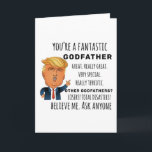 Funny GodVater Birthday Bestes Geschenk Karte<br><div class="desc">Geschenke für Männer,  Frauen,  Jungen,  Kinder,  Paare und Gruppen. Ideal für Geburtstage,  Geburtstage,  Anniversaries,  Schule,  Abschluss,  Feiertage,  Weihnachten.</div>