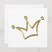 Funny Golden Crown - Luxury Royal 1 (Vorne/Hinten)