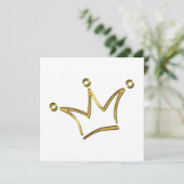 Funny Golden Crown - Luxury Royal 1 (Stehend Vorderseite)