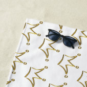 Funny Golden Crown - Luxury Royal 1 Strandtuch (Beispiel)