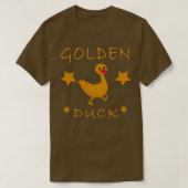 Funny Golden Duck Funny Duck Lover Niedlich Duck T-Shirt (Design vorne)