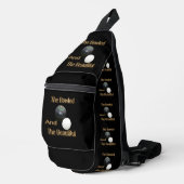 Funny Golden Lawls Bowled und schön, Crossbody Bag (Rechte Ecke)