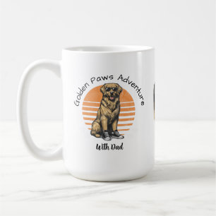 Funny Golden/ Orange Add photo Personalification Kaffeetasse