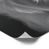 Funny Golden Retriever Bathroom Print, Toilet Poster (Ecke)