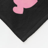 Funny Golden Retriever Is My Valentine Dog Lover D Fleecedecke (Ecke)