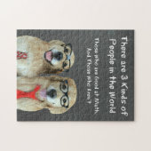 Funny Golden Retriever Math Joke Puzzle (Horizontal)