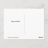 Funny Golden Retriever Montag sollte optional sein Postkarte (Rückseite)