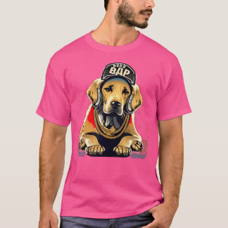 Funny Golden Retriever Rap Angesagt-Hop Rb T-Shirt