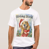Funny Golden Retriever T-Shirt (Vorderseite)