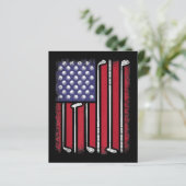 Funny Golf American Flag Golf Player Vintag Golfe (Stehend Vorderseite)