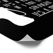 Funny Golf Apparel und Funny Golf Kleidung Uni-adu Poster (Ecke)