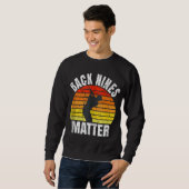 Funny Golf Back Nines Matte Sweatshirt (Vorne ganz)
