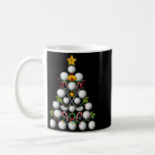 Funny Golf Ball Christmas Tree Christmas Golf Love Kaffeetasse (Links)