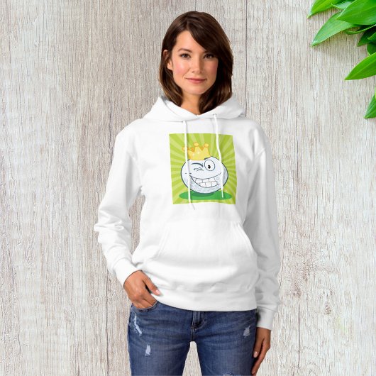 Funny Golf Ball King of Golfing Hoodie