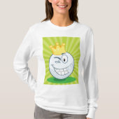 Funny Golf Ball King of Golfing T-Shirt (Vorderseite)