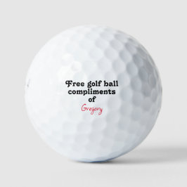 Funny Golf Ball - Lose Ball Gag