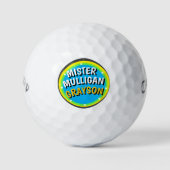 Funny Golf Ball Mister Mulligan (Vorderseite)