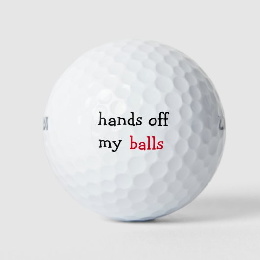Funny Golf Ball Novelty (Vorderseite)