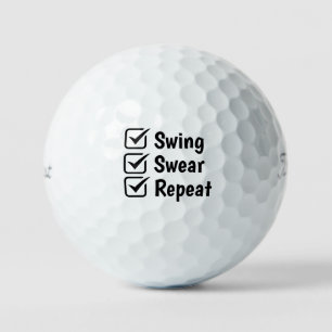 Funny Golf Ball Set für Vater, Mama und Golfer