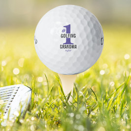 Funny Golf Balls #1 Golfen Oma Mit Monogramm Golfball