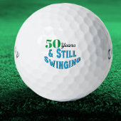 Funny Golf Balls 50. Geburtstag Golfball