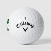 Funny Golf Balls 70. Geburtstagsparty Mit Monogram Golfball (Logo)