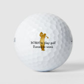 Funny Golf Balls Golfball (Vorderseite)