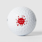 Funny Golf Balls Golfball (Vorderseite)