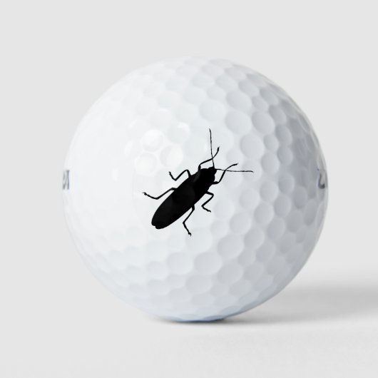 Funny Golf Balls Insect Joke Golfball (Vorderseite)
