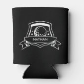 Funny Golf Bogey Birdies and Brews Personalisiert Dosenkühler (Rückseite)