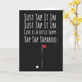 Funny Golf Cards Golfer Sports Player Quote Witz Karte (Gelbe Blume)