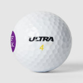 Funny Golf Chick Golfball (Logo)